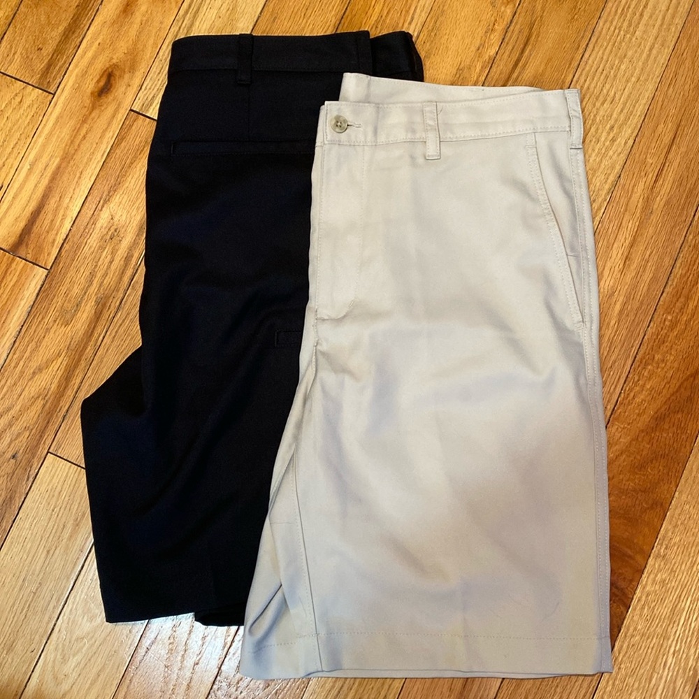 Lot of 2 Men’s Golf Shorts, size 34.